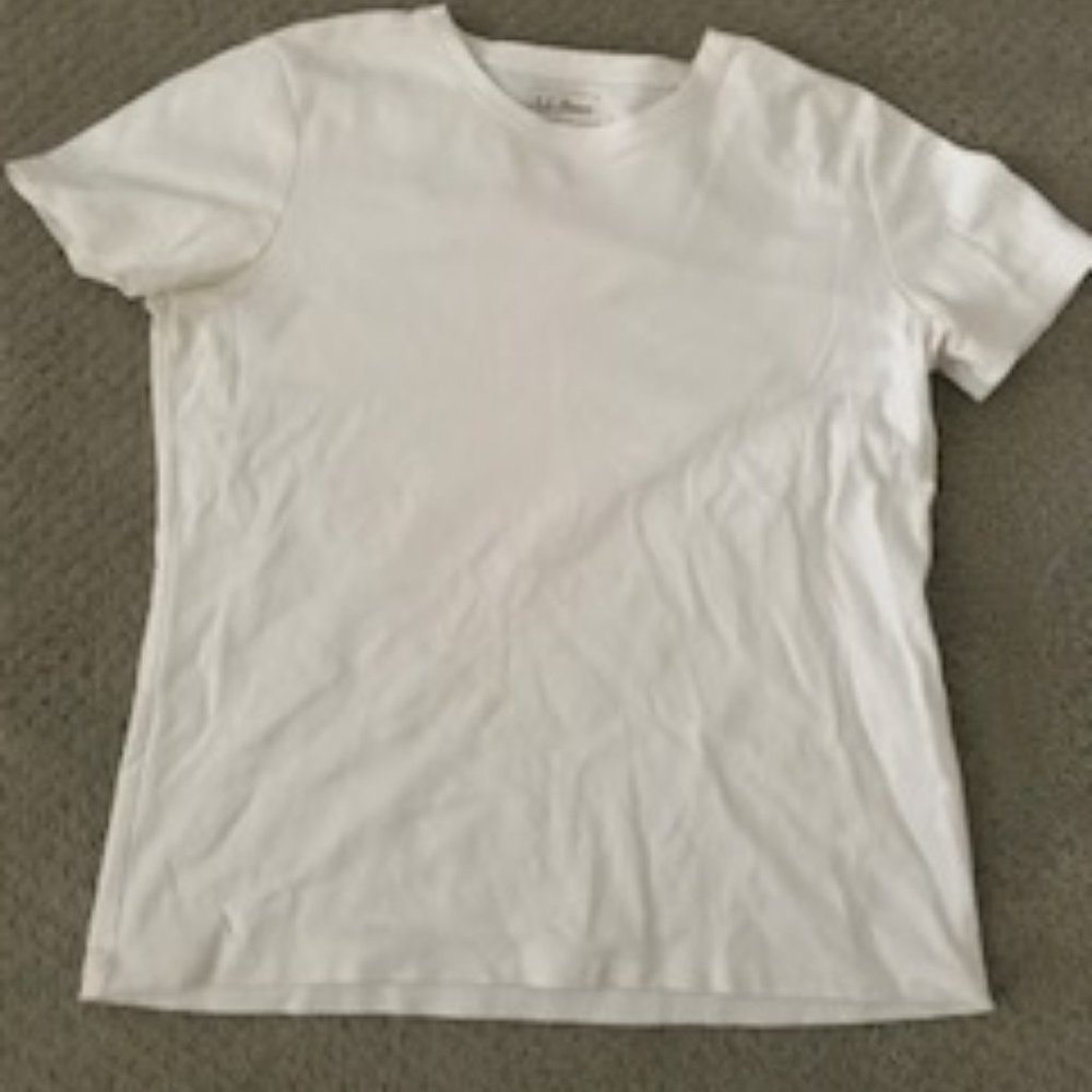 White L.L. Bean Shirt